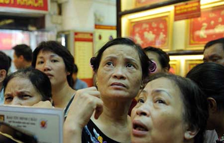 Bất động sản - Năm 2014: Vàng sẽ còn tụt giá thê thảm?