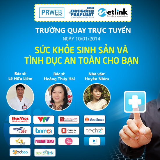 Truyền thông - Trường quay trực tuyến:“Sức khỏe sinh sản và an toàn tình dục”