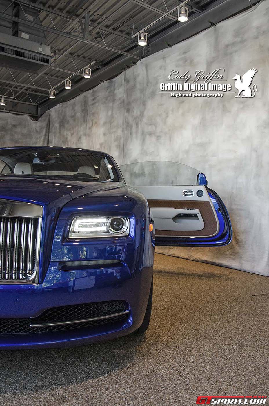 Ô tô-Xe máy - Chùm ảnh: Rolls-Royce Wraith màu xanh ở Boston    (Hình 4).