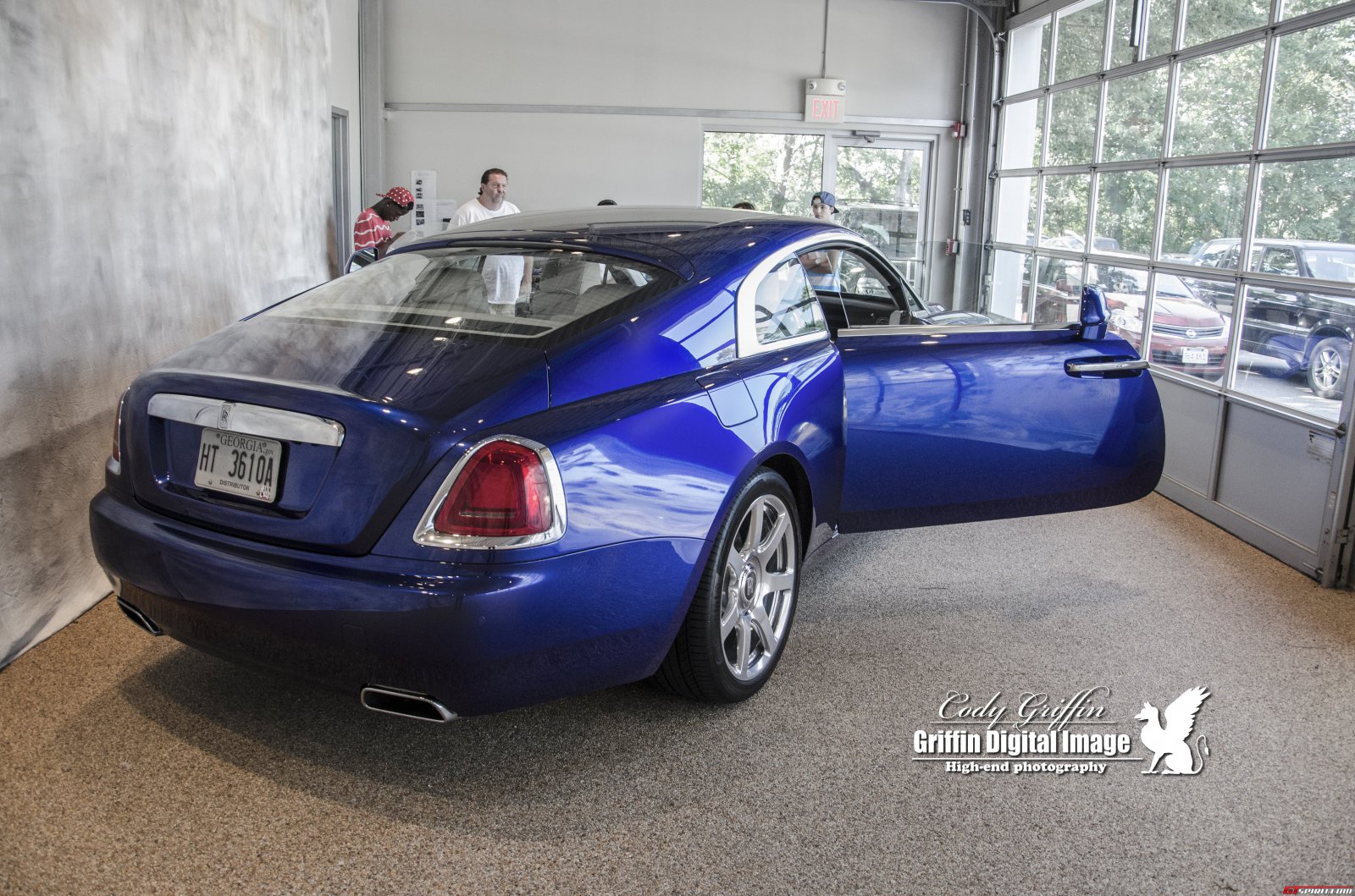 Ô tô-Xe máy - Chùm ảnh: Rolls-Royce Wraith màu xanh ở Boston    (Hình 8).