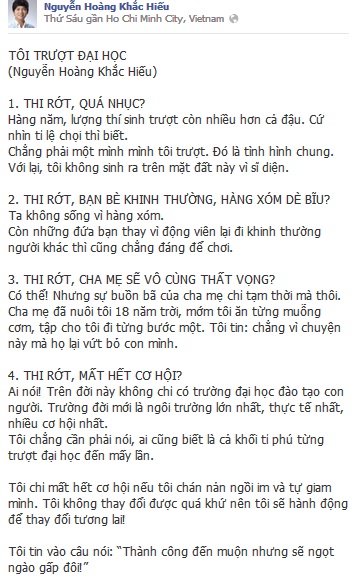 Xã hội - Thầy giáo hot boy tiếp sinh lực cho sĩ tử trượt đại học