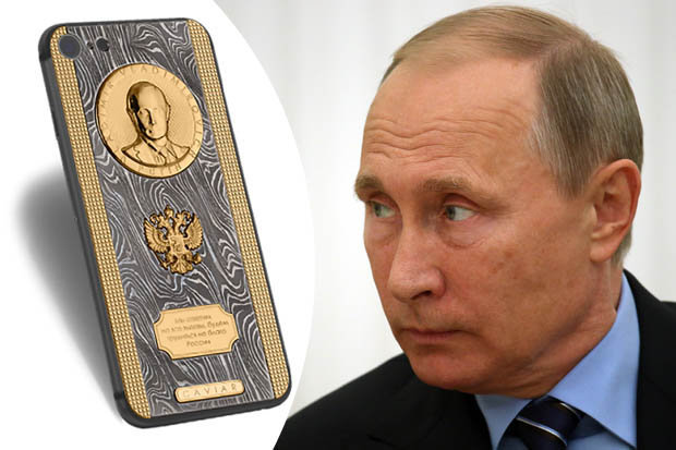Tiêu điểm - Tổng thống Nga Putin được tặng Iphone 7 'siêu độc'