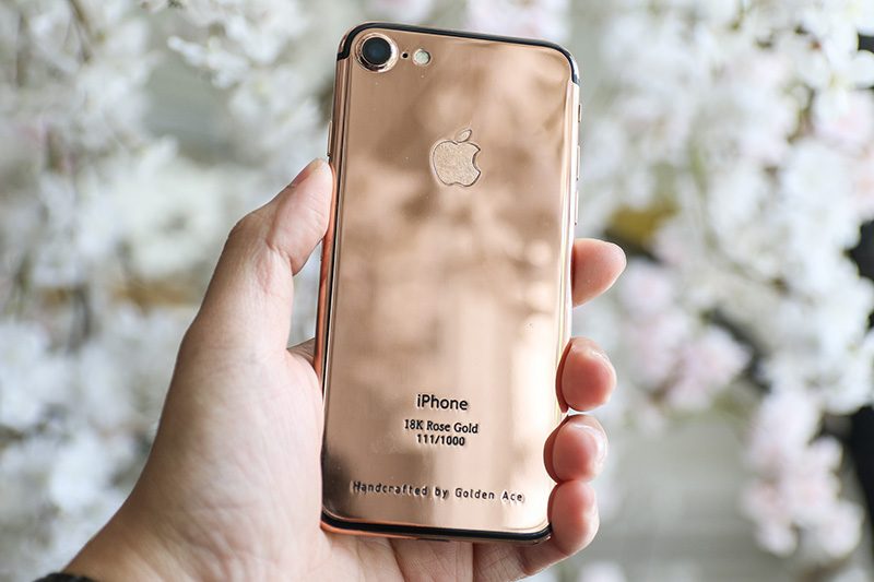 Đánh giá - Trên tay iPhone 7 'mạ vàng' GoldenAce: Khi đẳng cấp bị trà trộn