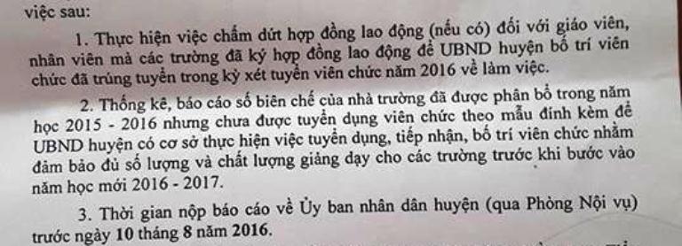 Giáo dục - Chậm cả trăm tiết học: Hiệu trưởng tố lỗi do... Chủ tịch huyện