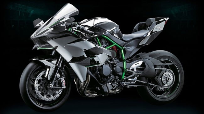 Xe máy - ‘Quái thú’ siêu mô tô Kawasaki Ninja H2 Carbon 2017 (Hình 2).