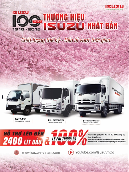 Thị trường - Mua xe tải Isuzu, được miễn 100% phí trước bạ