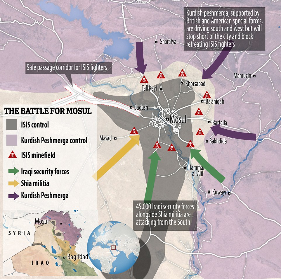 Tiêu điểm - Tình hình giải phóng Mosul: Thủ lĩnh IS tháo chạy sang Syria  (Hình 2).