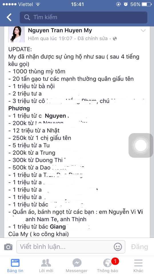 Sự kiện - Á hậu Huyền My nói gì khi bị so sánh tiền từ thiện với Phan Anh?