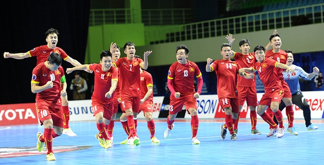 Bóng đá Việt Nam - ĐT Futsal Việt Nam đoạt giải tại Futsal World Cup 2016