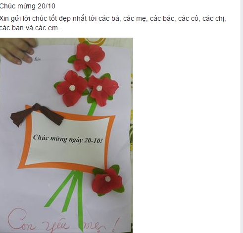 Dậy sóng mạng - Những lời chúc ngọt ngào và món quà ý nghĩa của chị em ngày 20/10 (Hình 8).