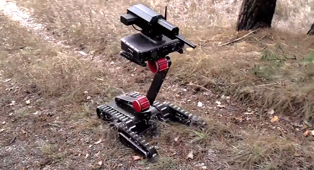 Quân sự - Minirex - Robot bắn tỉa Nga có thể bỏ vừa trong túi xách [VIDEO]