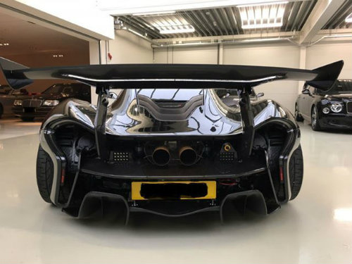 Thú chơi - Ngắm siêu xe đua McLaren P1 GTR đen bóng 'cực ngầu' (Hình 5).