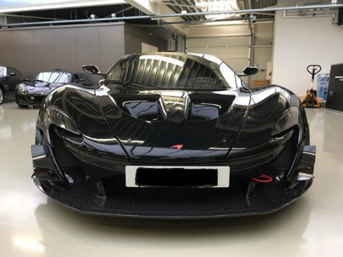 Thú chơi - Ngắm siêu xe đua McLaren P1 GTR đen bóng 'cực ngầu' (Hình 11).