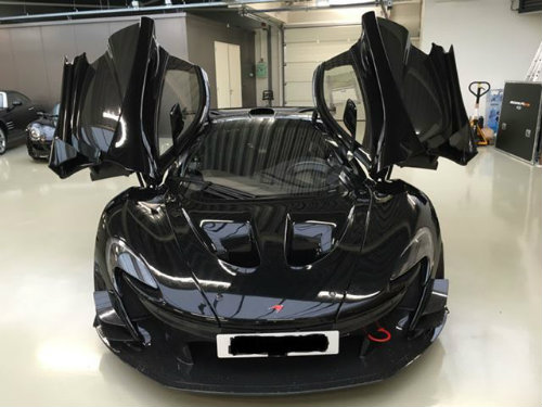 Thú chơi - Ngắm siêu xe đua McLaren P1 GTR đen bóng 'cực ngầu'