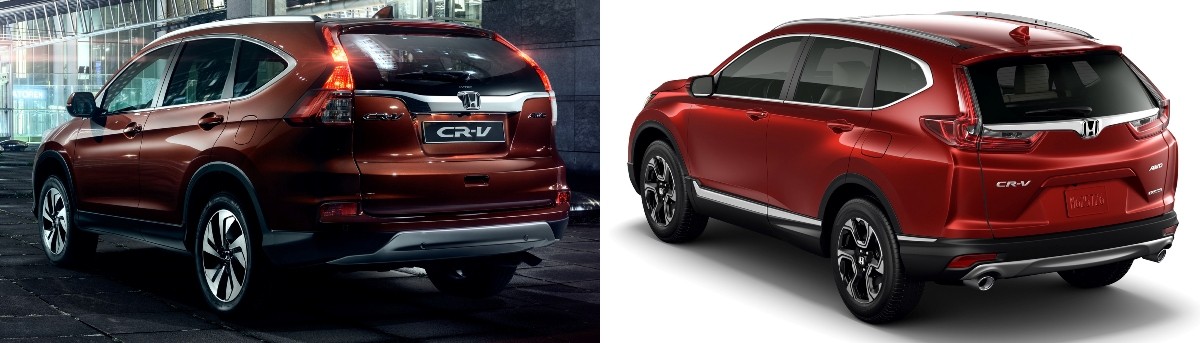 Đánh giá - So sánh Honda CR-V cũ và mới (Hình 2).