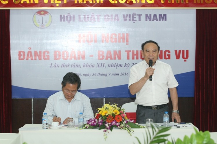 Chính trị - Hội nghị Đảng đoàn - Ban Thường vụ Trung ương Hội Luật gia Việt Nam (Hình 15).