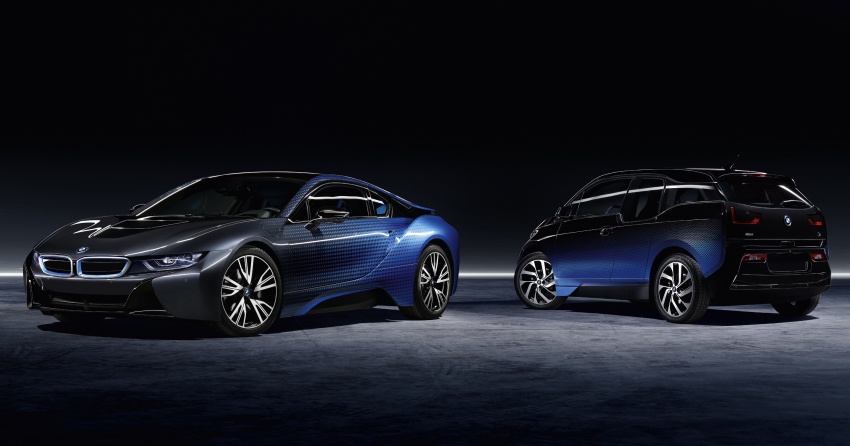 Tin tức xe - Cặp đôi BMW i8 và i3 CrossFade concept ra mắt tại Paris