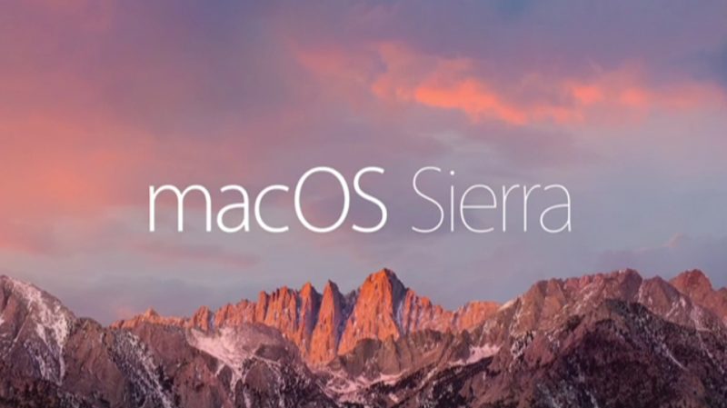 Sản phẩm - Đã có macOS Sierra mới phiên bản tải về tự động