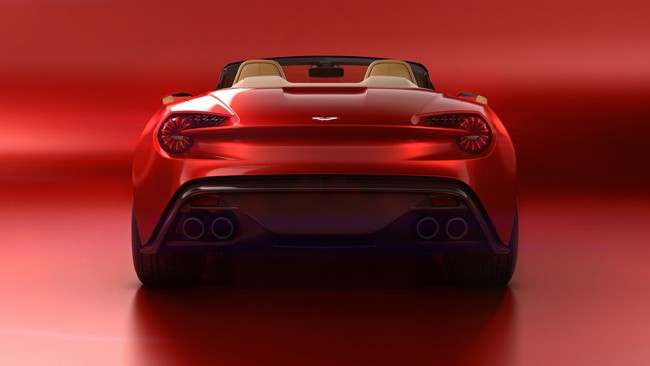 Thị trường - Aston Martin Vanquish Zagato Volante giá 20 tỷ 'đốn tim' người nhìn (Hình 3).