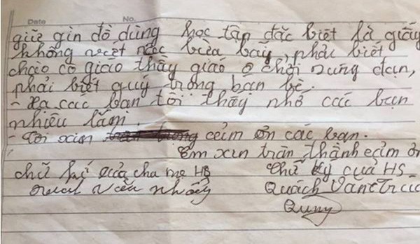 Mạng ảo - Đời thực - Xót xa lá thư của HS lớp 7 xin nghỉ học vì bố mẹ bệnh tật, nhà nghèo (Hình 3).