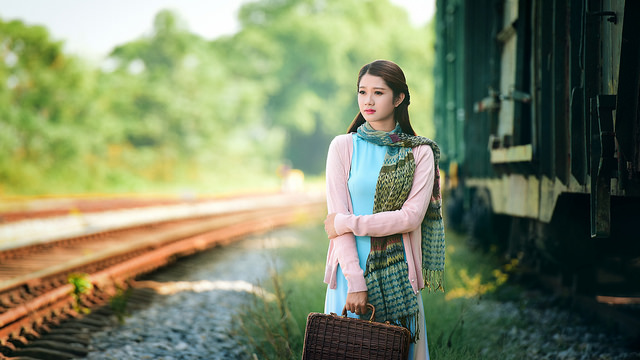 Dậy s&oacute;ng mạng - Nữ sinh 9X cuốn h&uacute;t với bộ ảnh thiếu nữ H&agrave; th&agrave;nh xưa