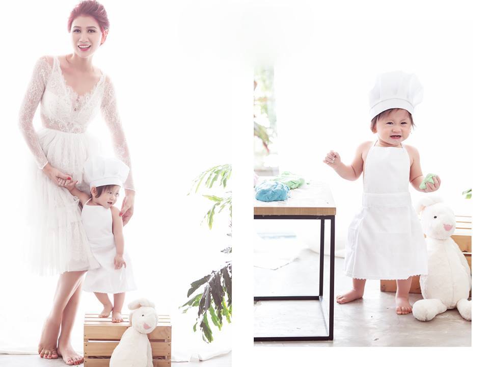 Ngôi sao - Hình ảnh hiền dịu của Trang Trần bên con gái 1 tuổi (Hình 3).