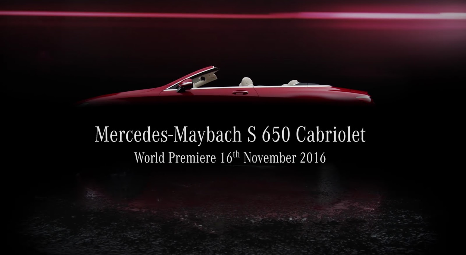 Tin tức xe - Hé lộ hình ảnh siêu xe mui trần Mercedes-Maybach S650 Cabriolet