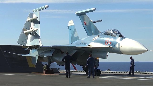 Tiêu điểm -  Su-33 từ tàu sân bay Đô đốc Kuznetsov tấn công khủng bố ở Syria