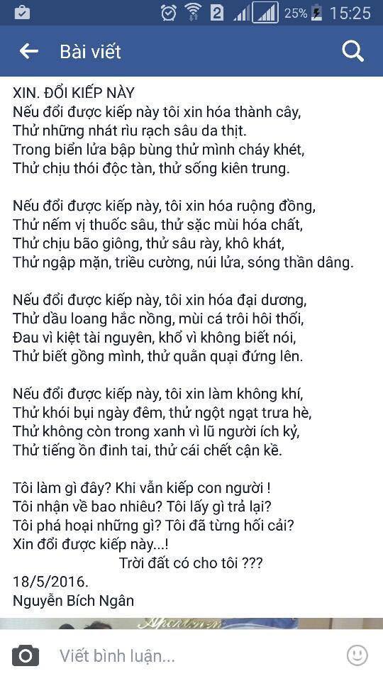 Cộng đồng mạng - Gặp tác giả bài thơ 'Xin đổi kiếp này' đang 'sốt' mạng xã hội
