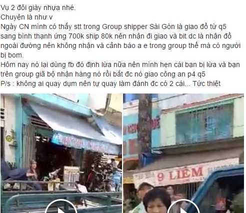 Dậy sóng mạng - Lừa tiền shipper bằng đôi giày nhựa 700 ngàn và cái kết đắng