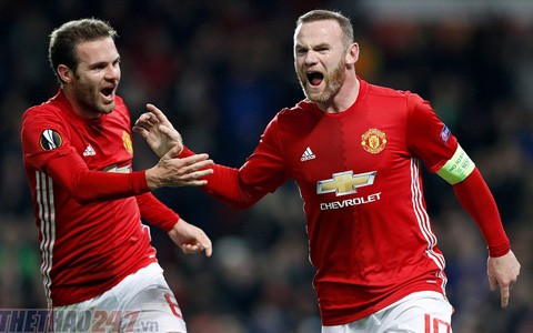 Bóng đá Quốc tế - Man United 4-0 Feyenoord: Rực rỡ Rooney