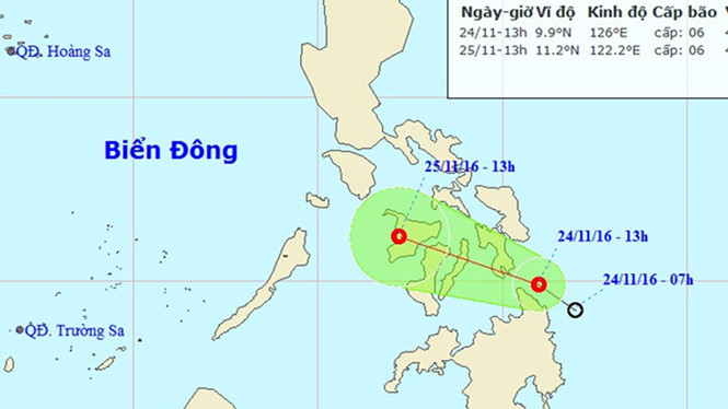 Tin nhanh - Bão Tokage vào biển Đông, không khí lạnh tăng cường