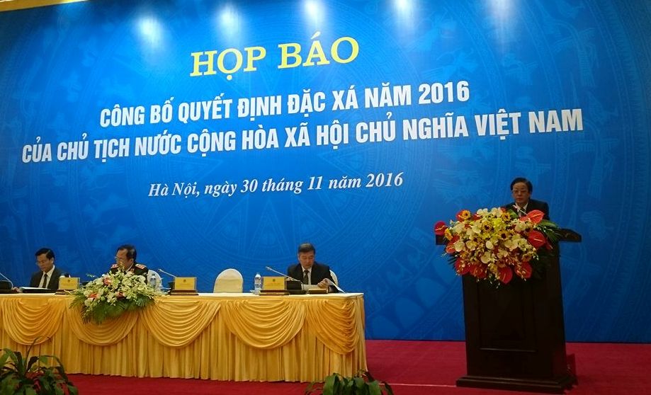 Xã hội - 4.180 phạm nhân đang chấp hành án phạt tù được đặc xá năm 2016