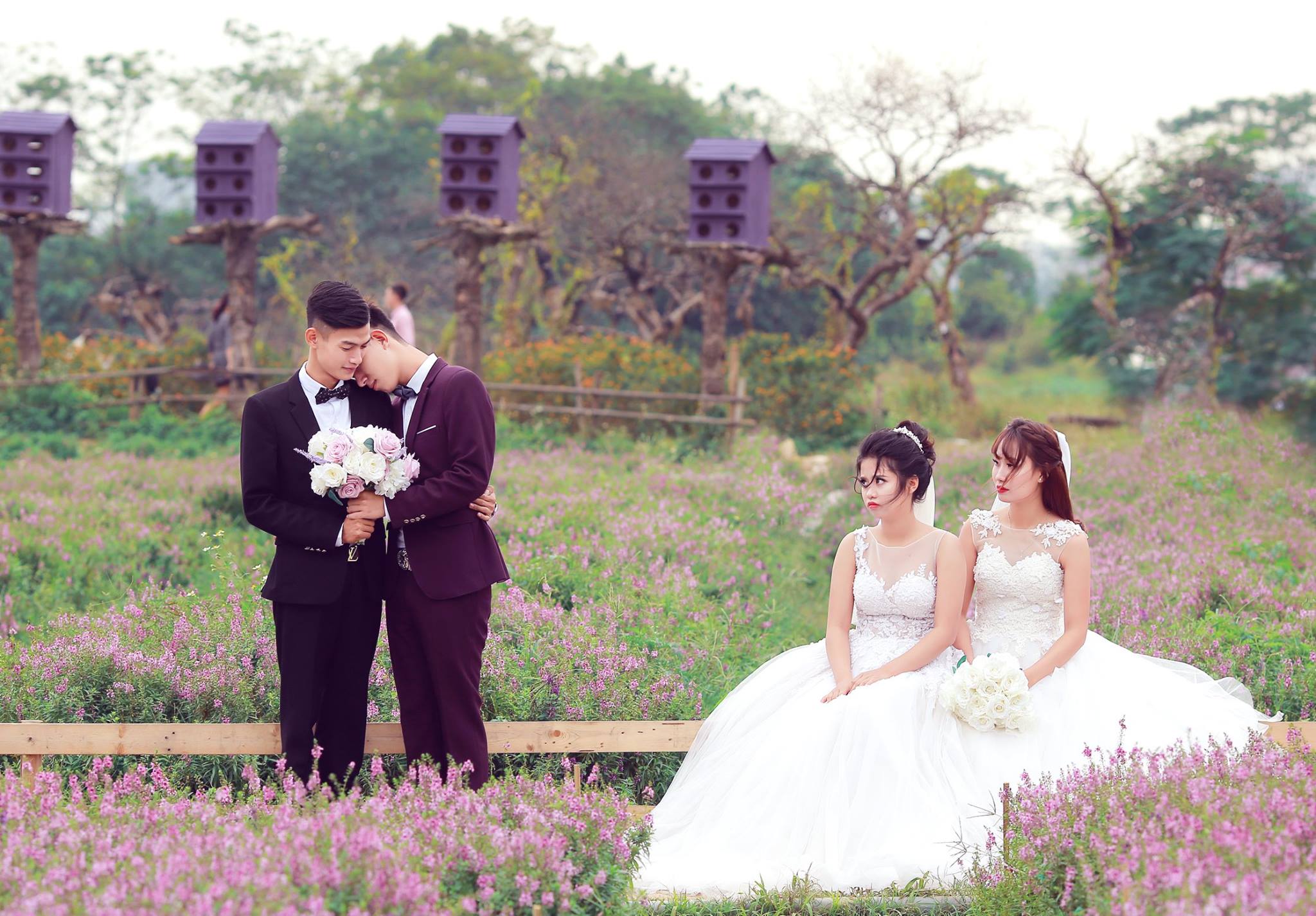 Dậy sóng mạng - Bộ ảnh cưới độc đáo của đôi bạn thân Hà thành gây bão mạng (Hình 8).