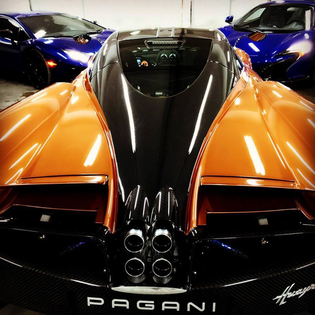 Thị trường - Vẻ đẹp của 'siêu phẩm' Pagani Huayra qua góc máy của Minh 'Nhựa' (Hình 4).