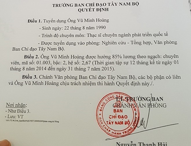 Công lý trái tim - Bất ngờ bức tâm thư của Thạc sĩ kinh tế gửi Vụ phó 26 tuổi