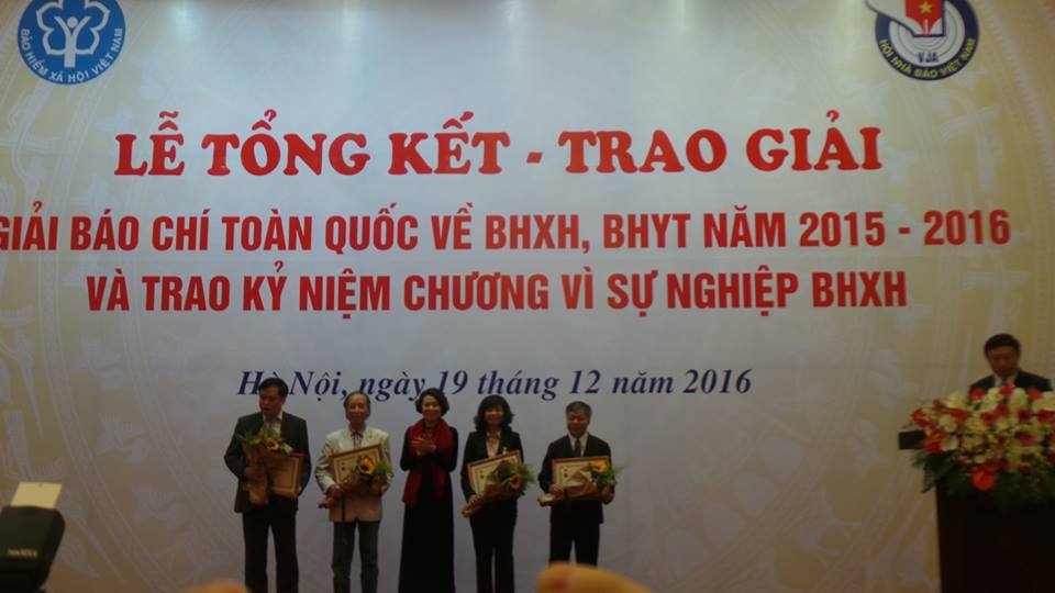 Xã hội - Lễ tổng kết trao giải báo chí toàn quốc về BHXH và BHYT