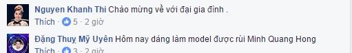 Ngôi sao - Khánh Thi, Phương Thanh chúc mừng Minh Béo trở về Việt Nam (Hình 2).