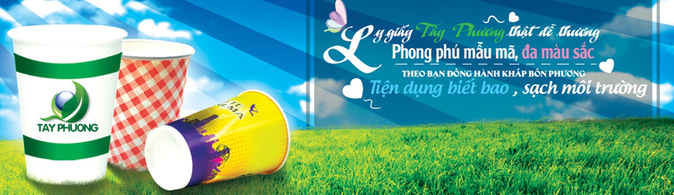 Thương hiệu - Ly giấy Tây Phương vì Một Hành Tinh  Xanh