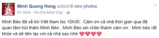 Ngôi sao - Minh Béo nợ người hâm mộ và nghệ sĩ chân chính lời xin lỗi