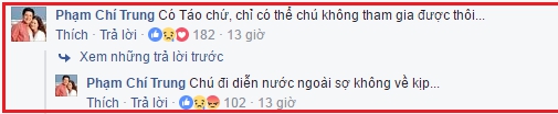 Ngôi sao - Chí Trung sợ vắng mặt trong Táo quân 2017, khán giả phản ứng bất ngờ (Hình 2).