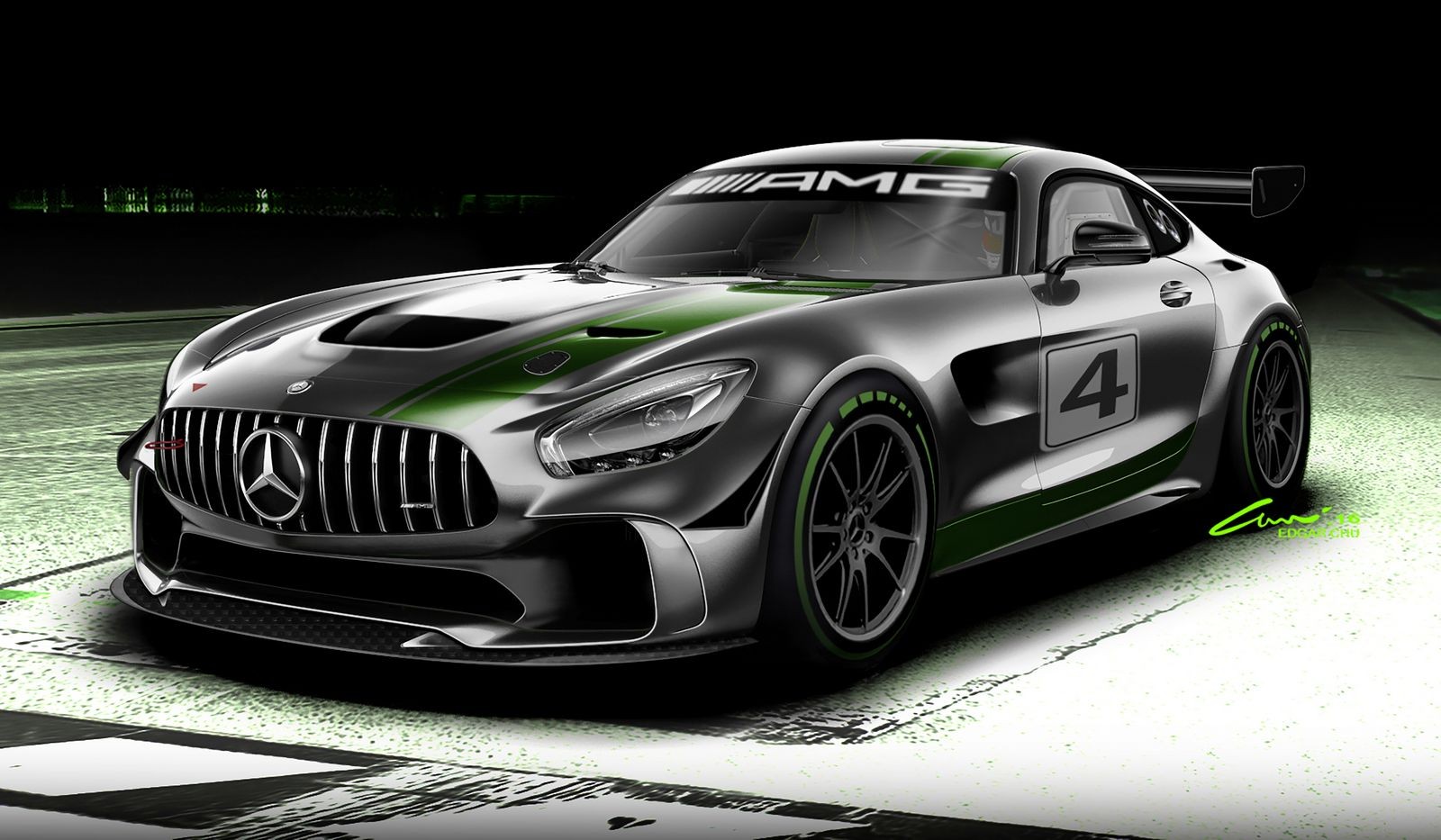 Thị trường - 'Siêu quái vật' Mercedes-AMG GT4 sắp xuất hiện