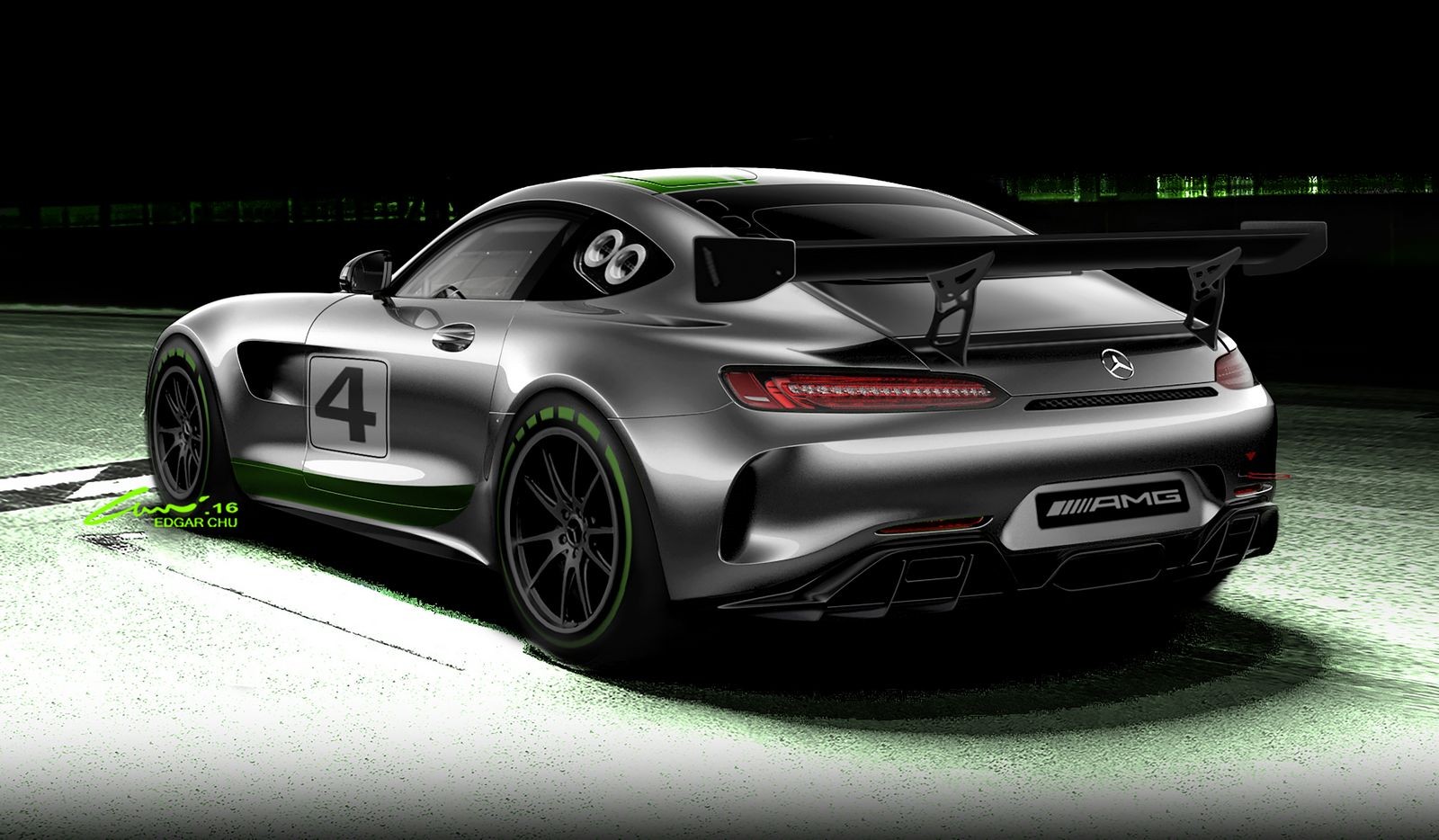 Thị trường - 'Siêu quái vật' Mercedes-AMG GT4 sắp xuất hiện (Hình 2).