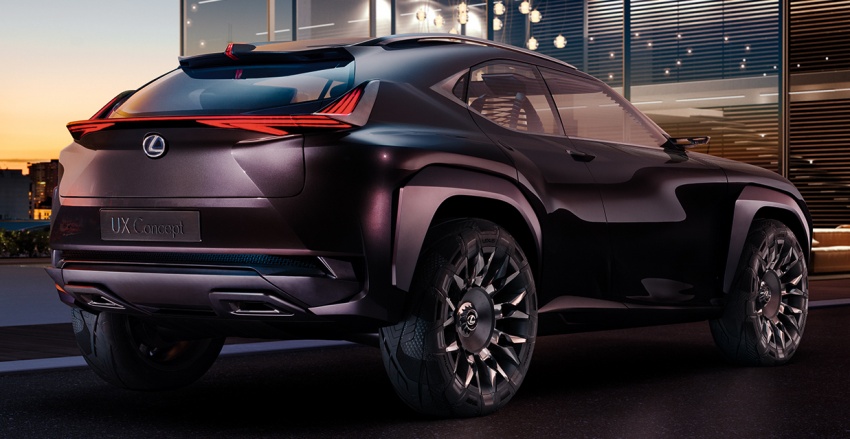 Tin tức xe - Lexus UX Concept hé lộ hình ảnh đầu tiên 