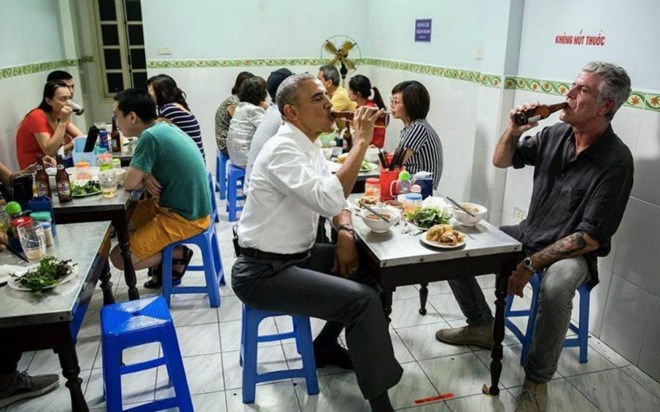 Người Việt bốn phương - Hé lộ thông điệp hy vọng ông Obama đưa ra bên bát bún chả