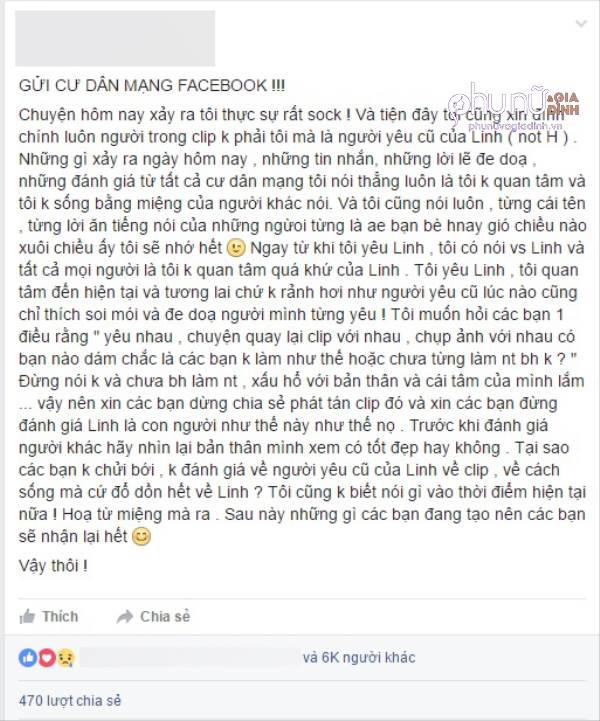 Dậy sóng mạng - Hot girl lộ clip nóng với bạn trai đáp trả khiến dân mạng câm nín (Hình 5).