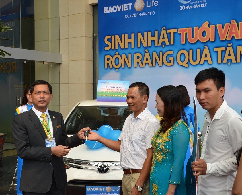 Xã hội - Khách hàng tham gia bảo hiểm nhân thọ trúng xe ô tô Toyota Vios (Hình 3).