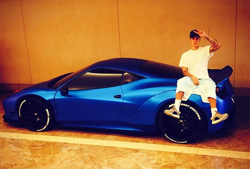 Tin tức xe - Ferrari 458 của Justin Bieber ‘lên sàn’ đấu giá