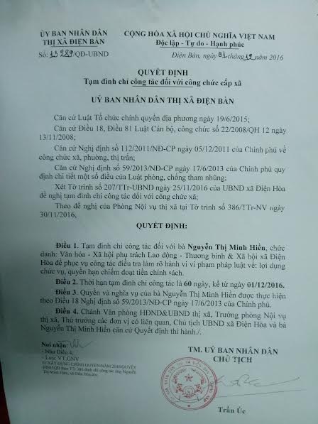 An ninh - Hình sự - Chiếm đoạt tiền gia đình liệt sĩ, nữ cán bộ xã bị khởi tố