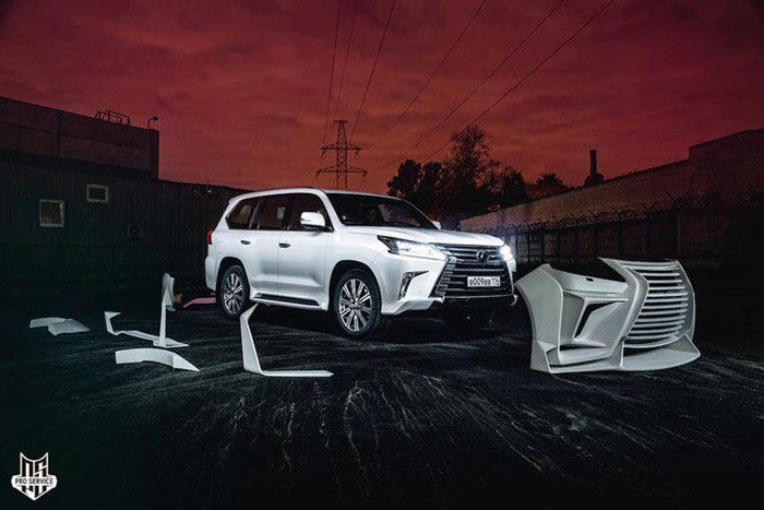 Thị trường - Lexus LX570 độ widebody 'ngầu' nhất quả đất của dân chơi Nga (Hình 2).